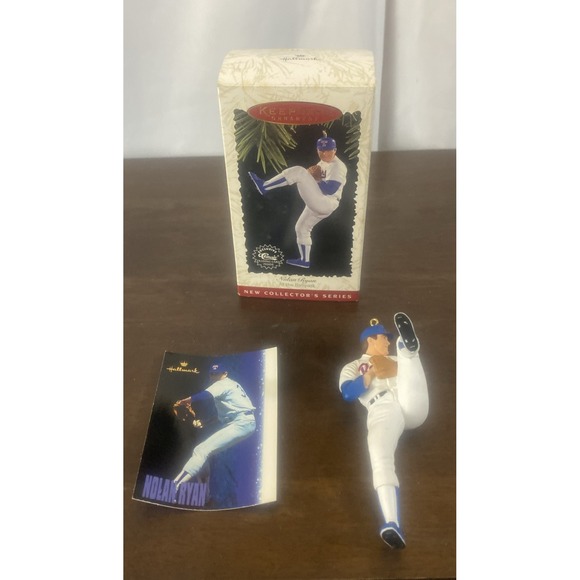 Hallmark Other - 1996 Hallmark Ornament At the Ballpark Nolan Ryan Collector's Series #1